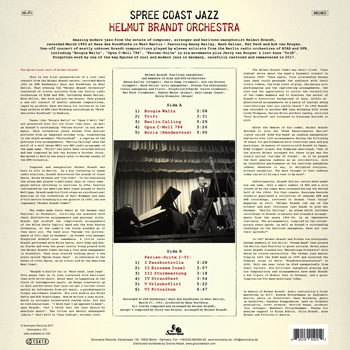 HELMUT BRANDT ORCHESTRA  Spree Coast Jazz Back Cover