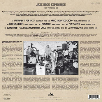 JAZZ ROCK EXPERIENCE - Let Yourself Go B Side